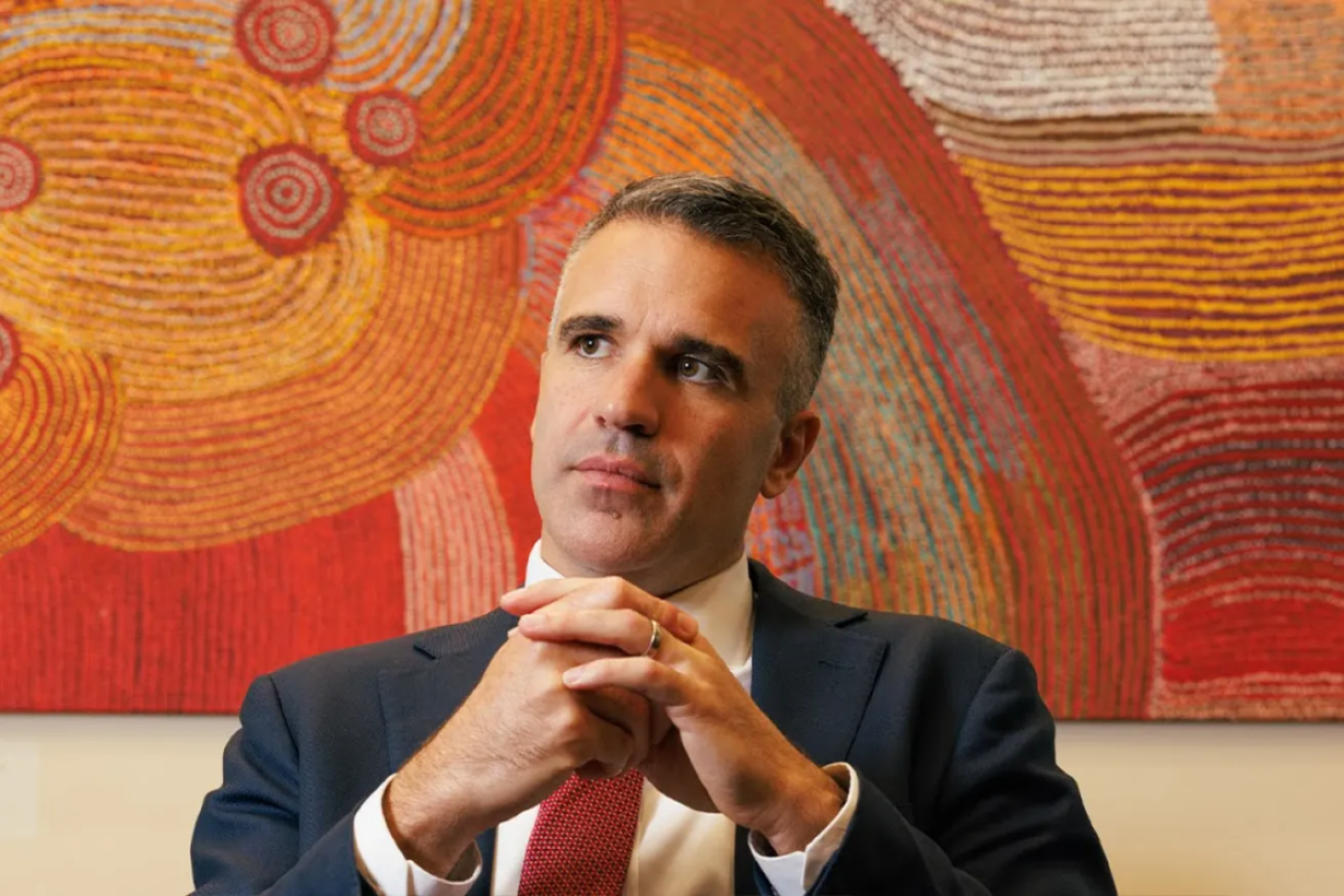 Premier Peter Malinauskas has announced his first official trip to the US. Photo: Tony Lewis / InDaily