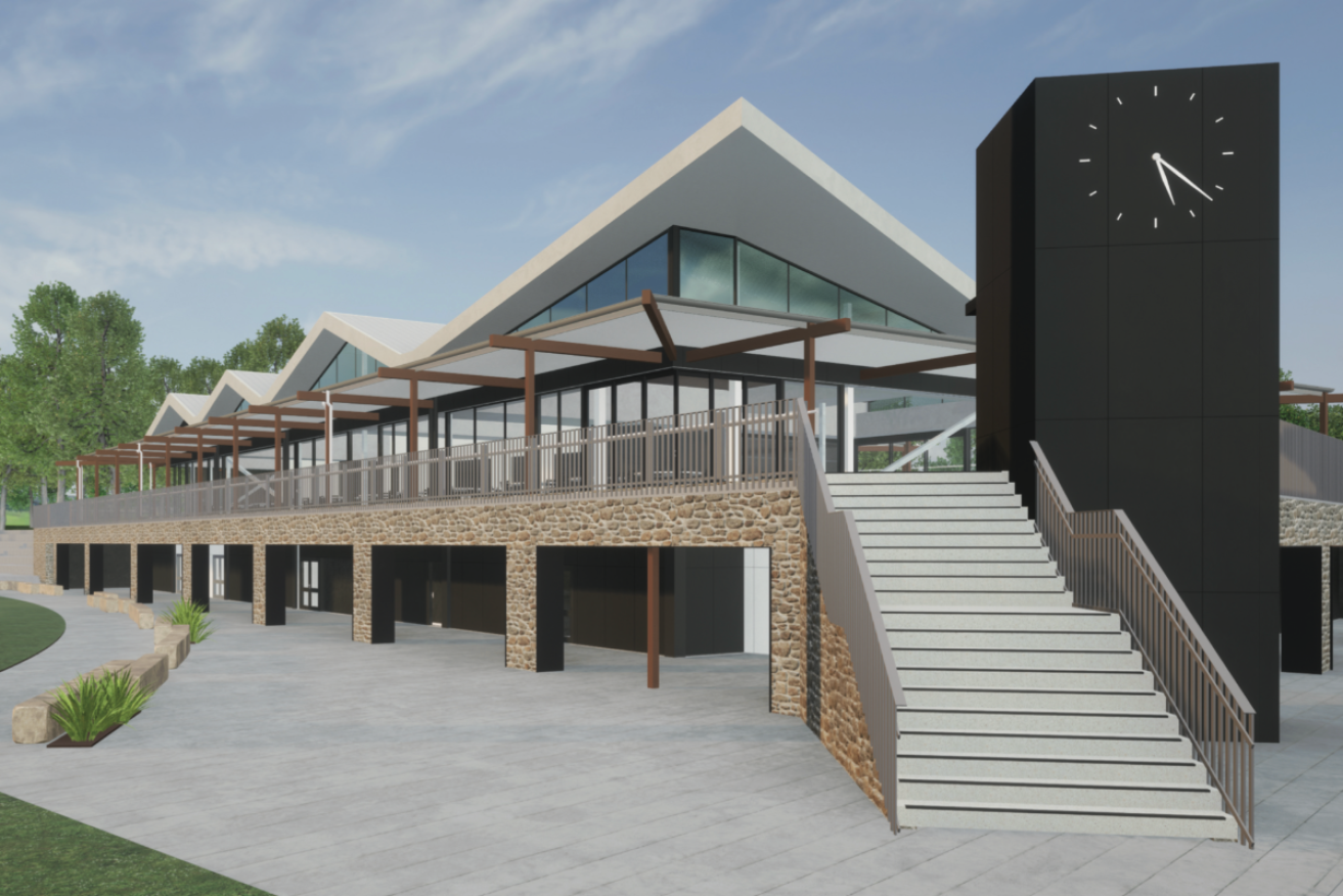 A Barossa Valley sports ground will undergo a $40 million redevelopment for the 2025 Gather Round. Image: supplied