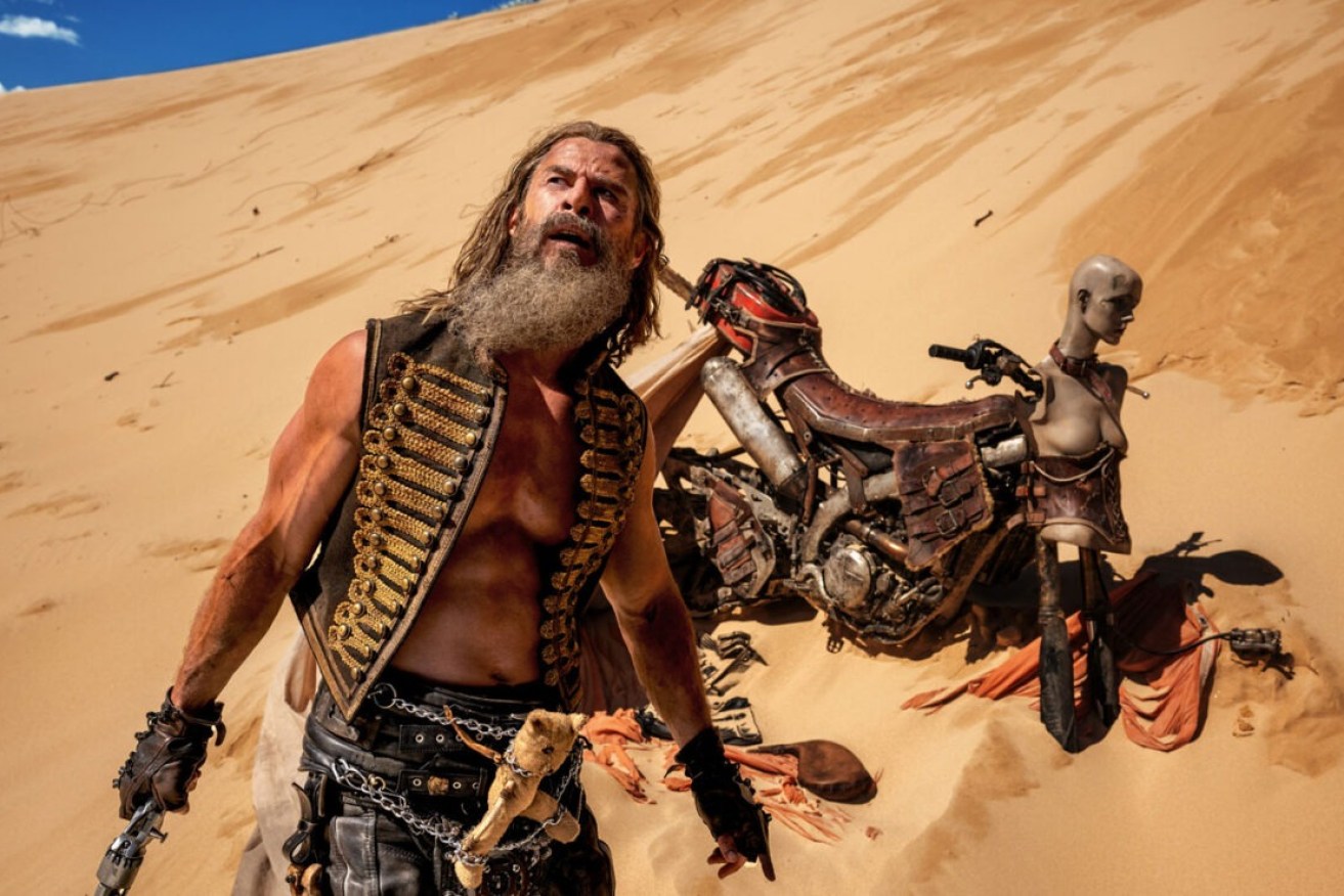 Chris Hemsworth in 'Furiosa: A Mad Max Saga'. Photo: Jasin Boland / Warner Bros Pictures