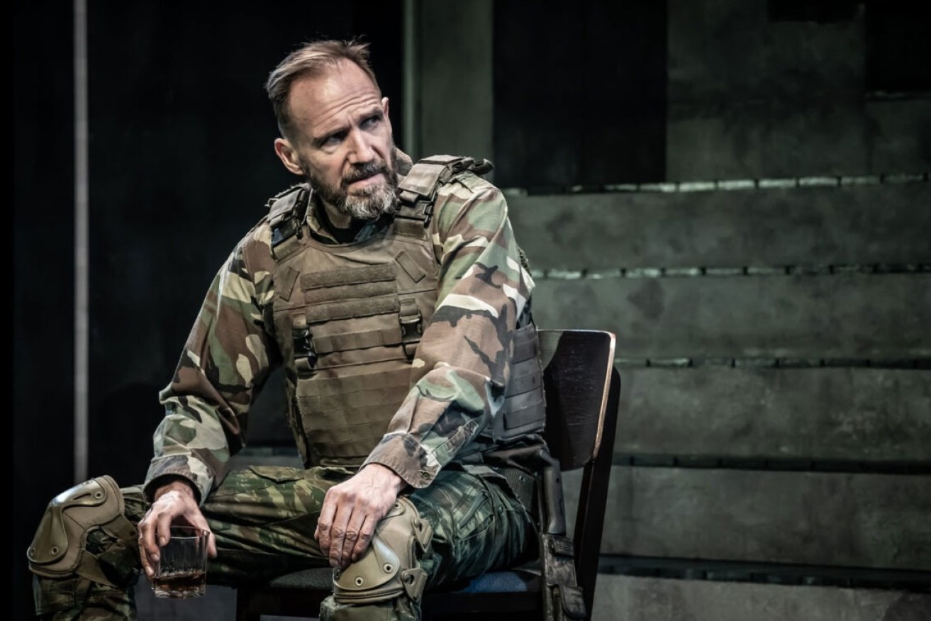 Ralph Fiennes, the consummate Shakespearean actor, in 'Macbeth'. Photo: Marc Brenner / supplied