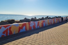 Glenelg seafront mural to stay despite ‘too bright’ complaints