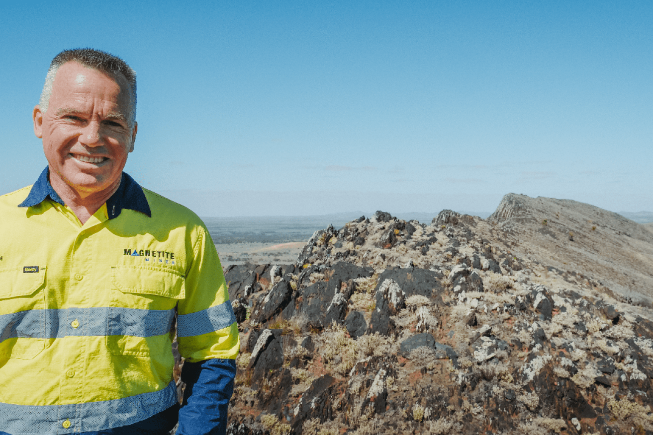 Magnetite Mines CEO Tim Dobson. Photo: Supplied.