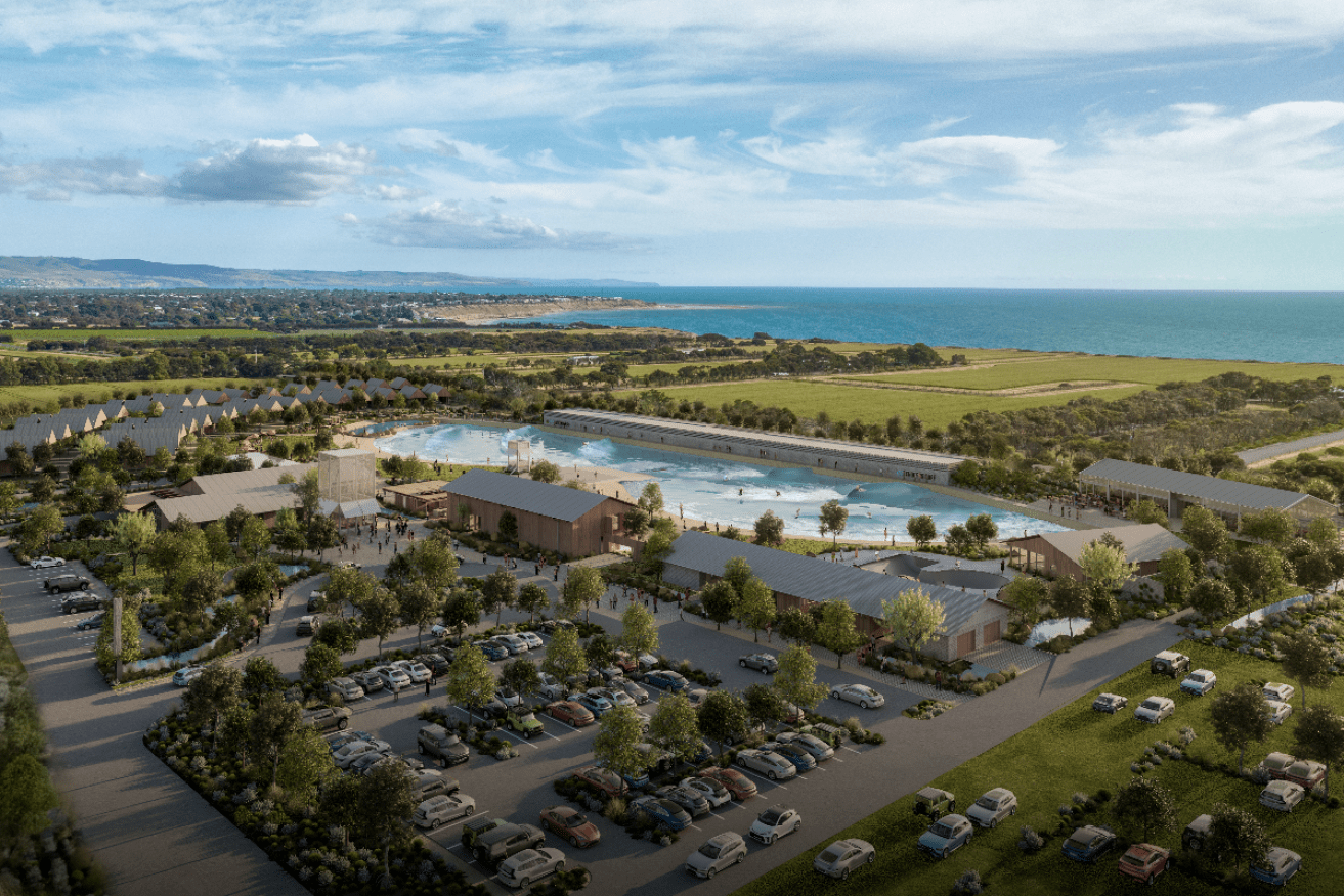 A $100 million surf plan development for Aldinga has won planning approval. Image: supplied
