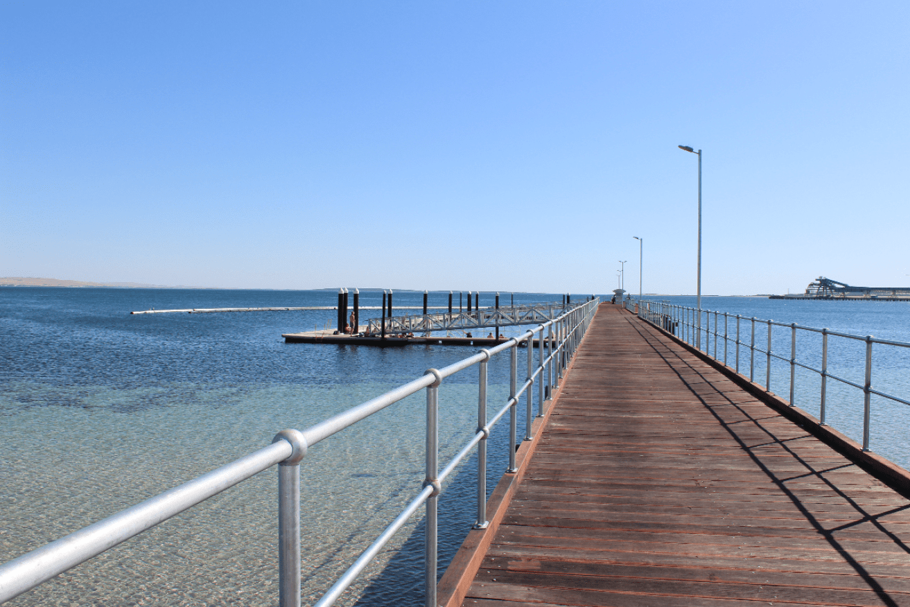 The Port Lincoln jetty has been upgraded as part of an $8 million redevelopment. Photo: supplied