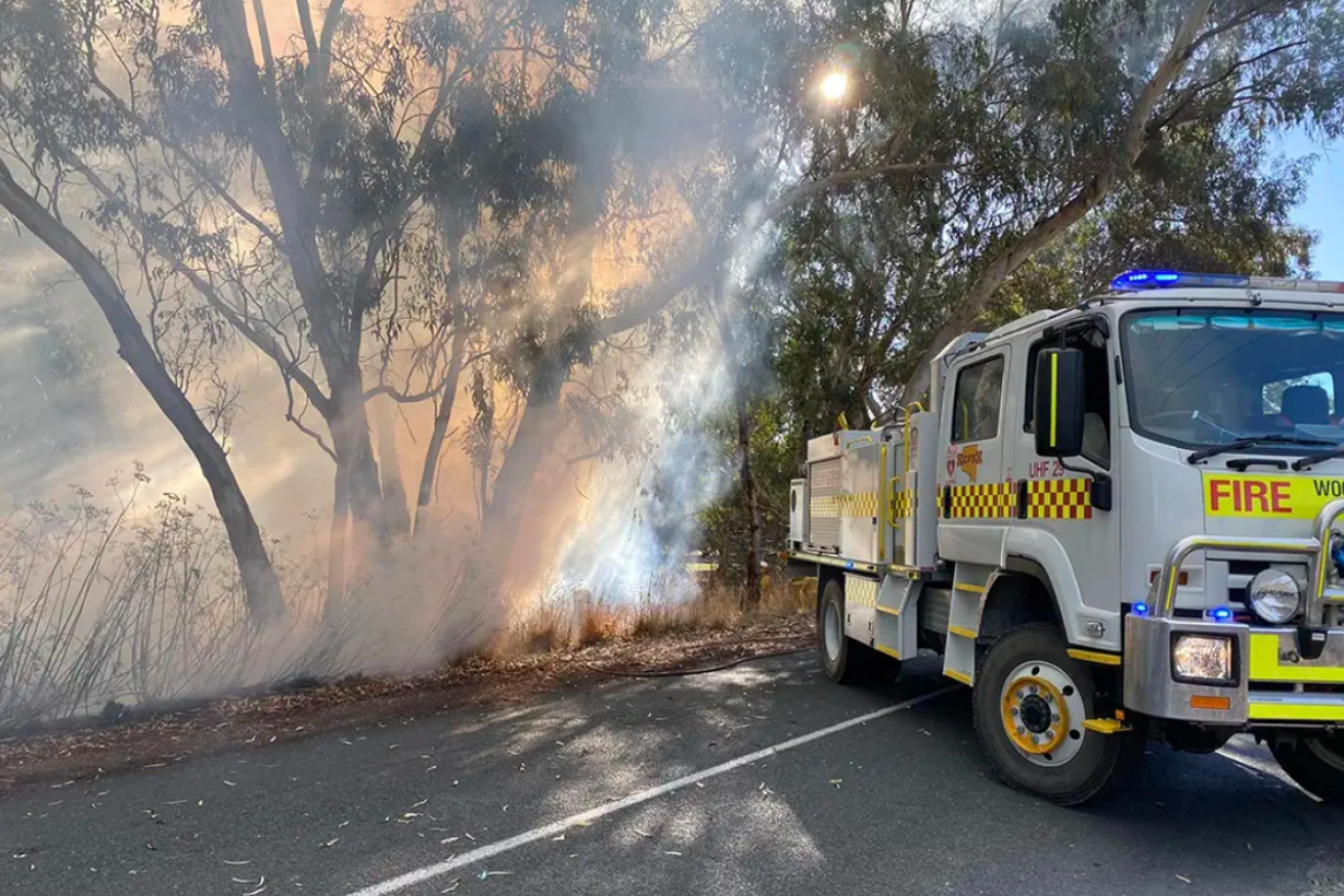 The CFS has issued a high fire danger alert and asked for burnoffs to be delayed until after a cool change arrives. Photo: CFS