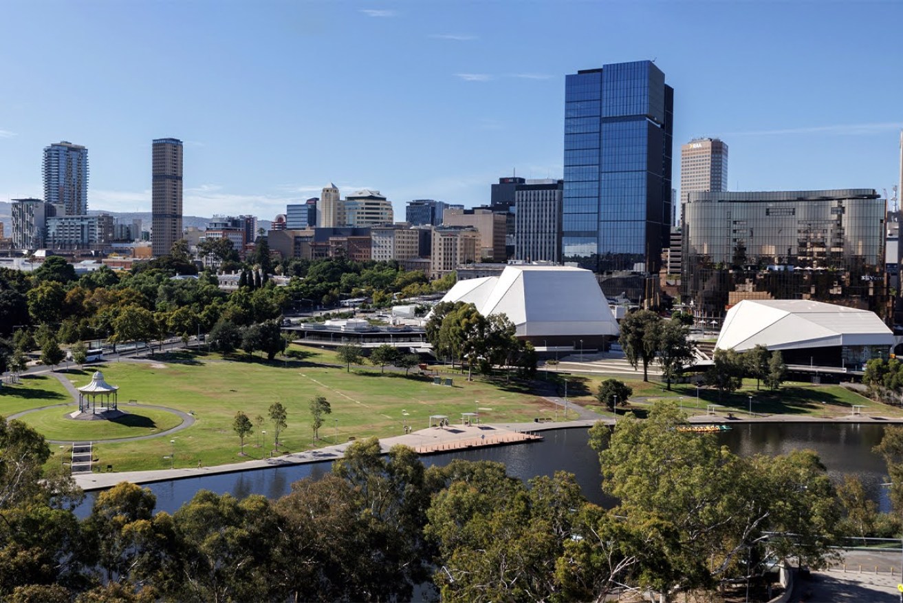 The city of Adelaide. Photo: Tony Lewis/InDaily
