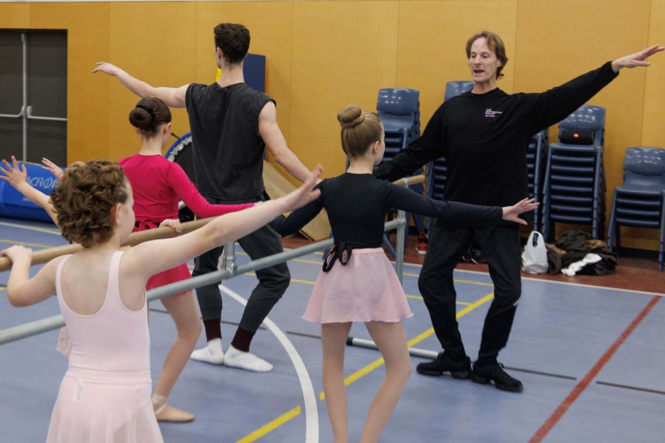 Hundreds of students from eight regional schools across three states have the opportunity to learn more about classical dance through this program. Photo: Tony Lewis