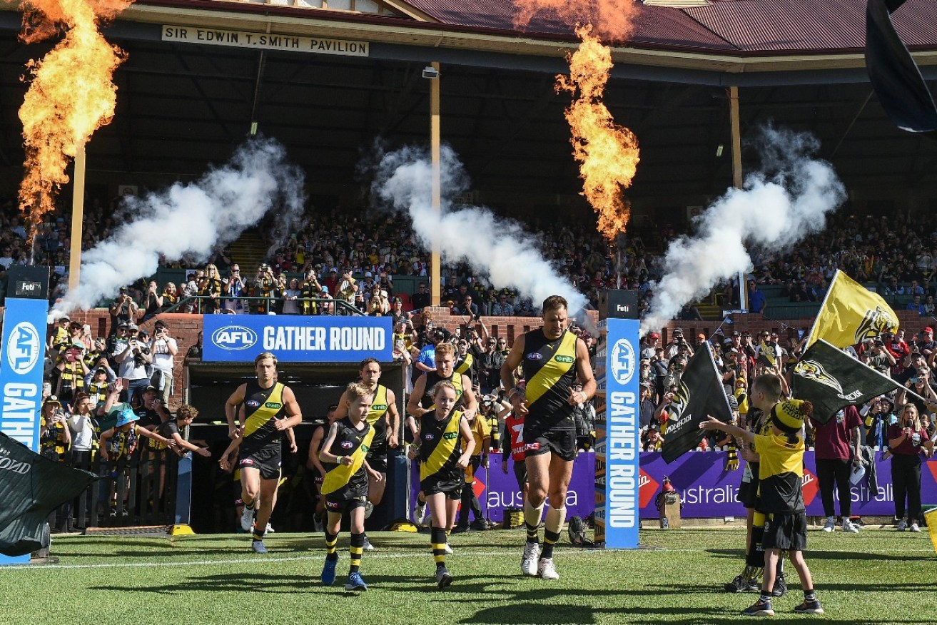 Gather Round at Norwood Oval in 2024. Photo: Michael Errey/AAP