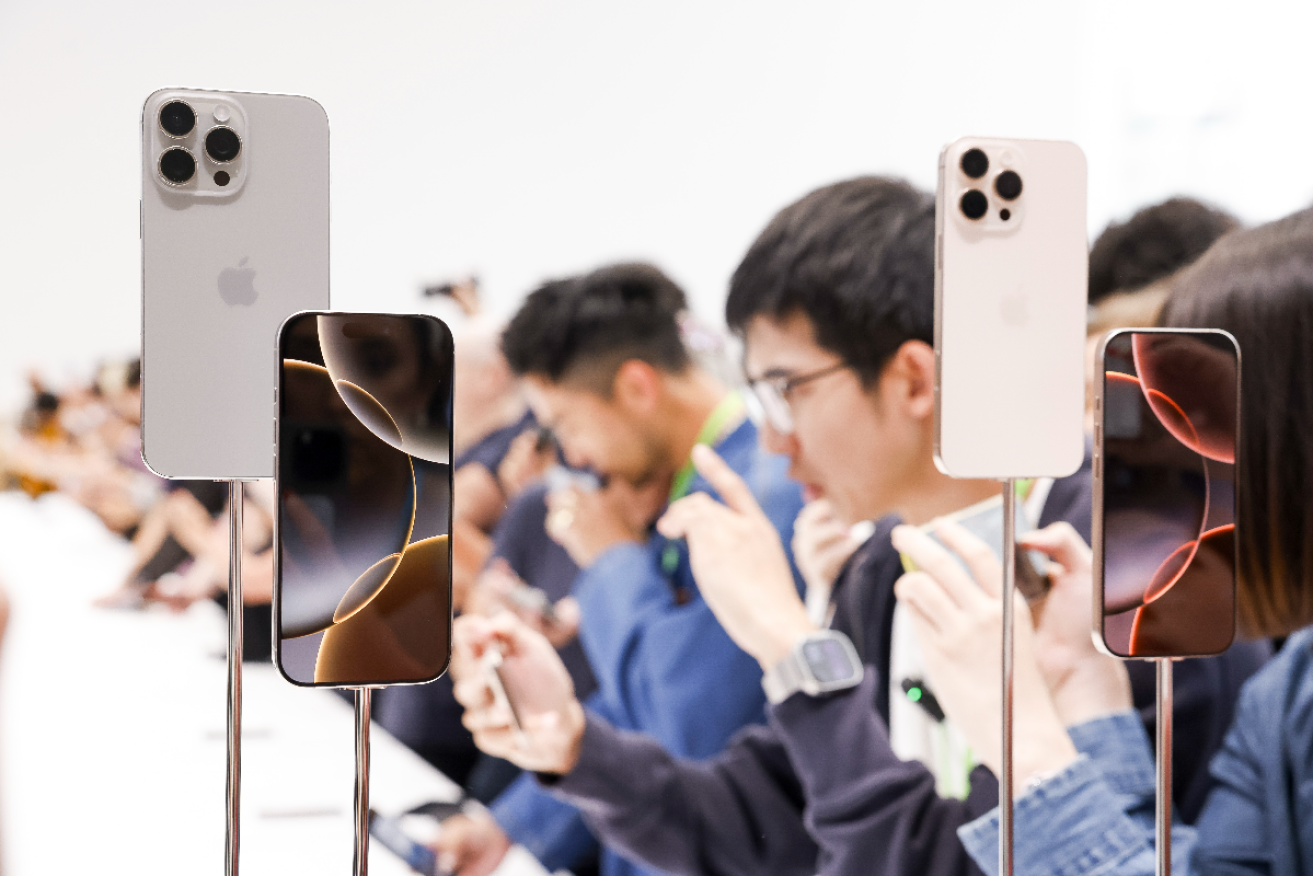 Apple's iPhone 16 was launched at Apple Park in California. Photo: EPA