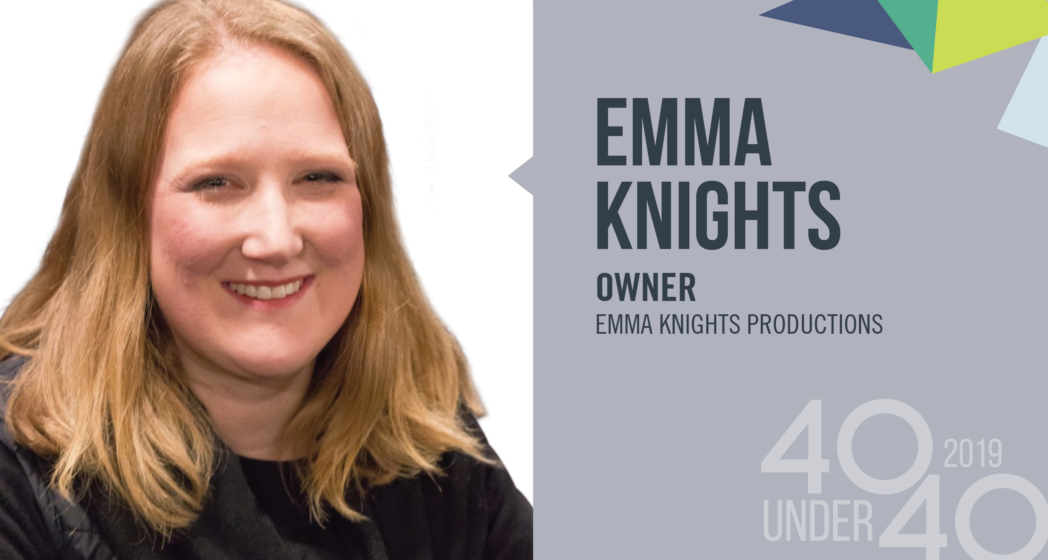 40 Under 40 Winner Of The Day Emma Knights Indaily