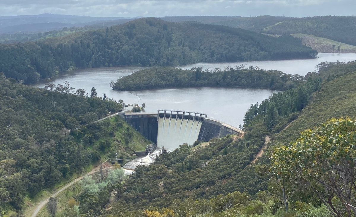 Full Adelaide reservoir opens floodgates - InDaily