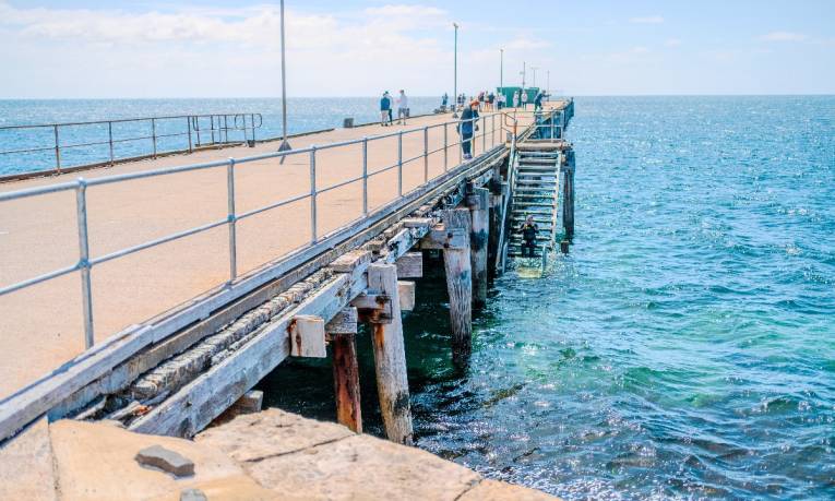 South Australia jetties