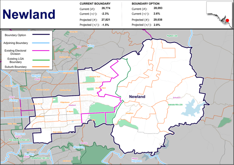 Newland boundary redraw