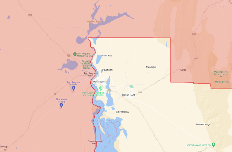 Port Augusta boundary redraw