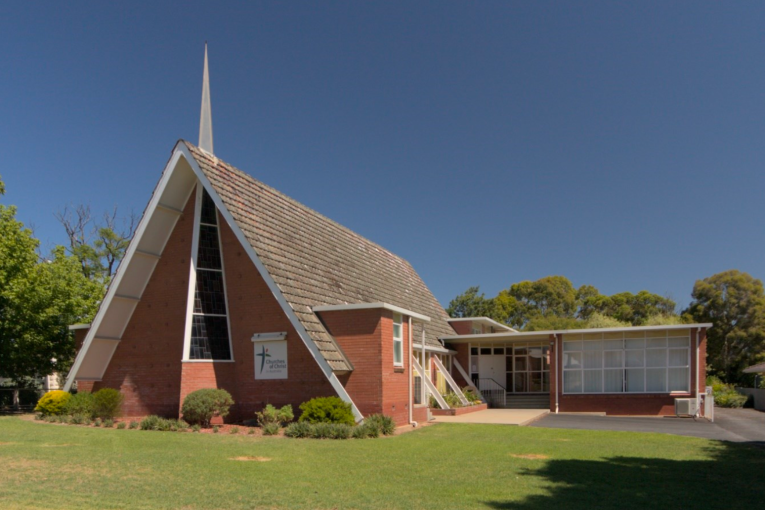 The state heritage listed Naracoorte Church of Christ.